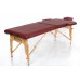 Massage table Classic-2 wine red