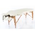 RESTPRO® Portable Massage Table Classic Oval 2 Cream