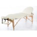 RESTPRO® Portable Massage Table Classic Oval 3 Cream