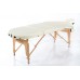 RESTPRO® Portable Massage Table Classic Oval 3 Cream
