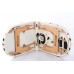 RESTPRO® Portable Massage Table Classic Oval 3 Cream
