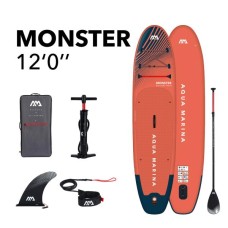 SUP Aerulaud Aqua Marina MONSTER 366x84x15 cm